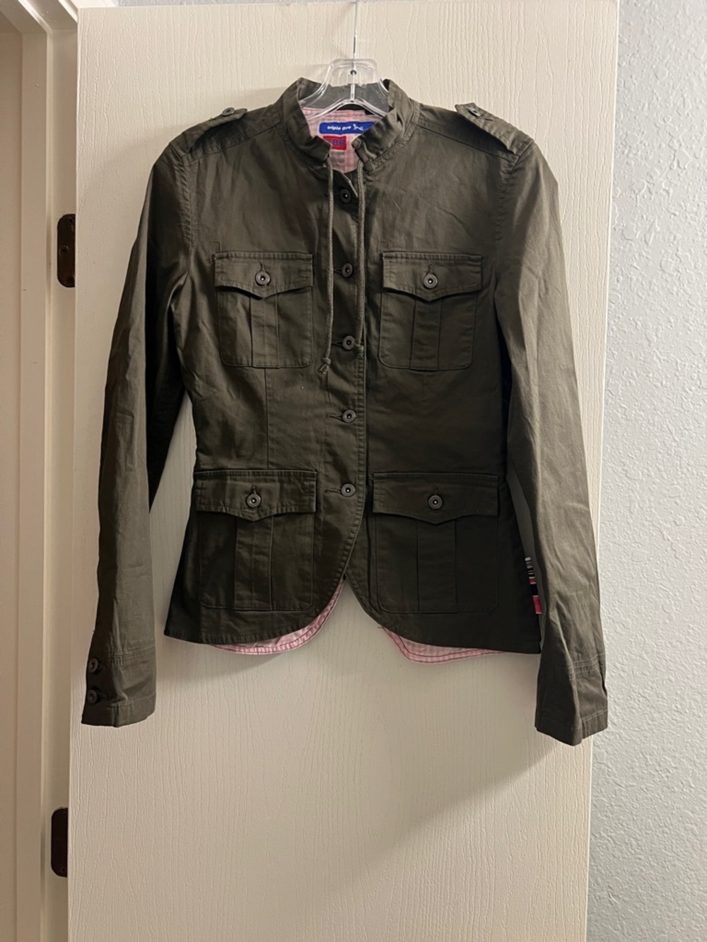 triple five Soul Olive Utility Field Jacket